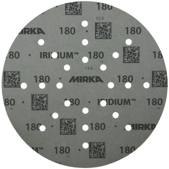 Шлифовальный круг 225 мм Mirka IRIDIUM Р180