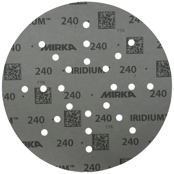 Шлифовальный круг 225 мм Mirka IRIDIUM Р240