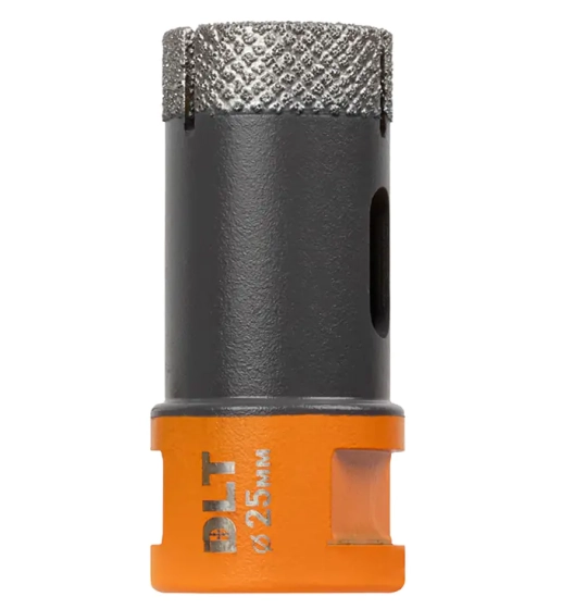 Коронка алмазная 25 мм для керамогранита и камня DLT TOP (2096)