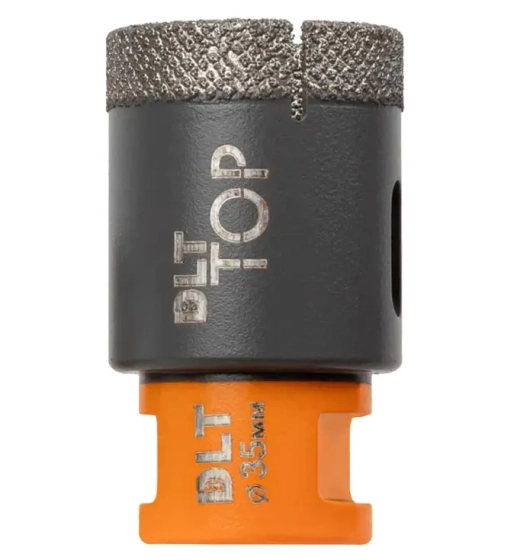 Коронка алмазная 35 мм DLT TOP для керамогранита и камня (2099)