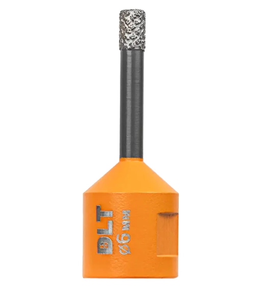 Коронка алмазная 6 мм для керамогранита и камня DLT TOP (2087)