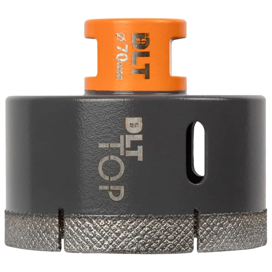 Коронка алмазная 70 мм для керамогранита и камня DLT TOP (2107)