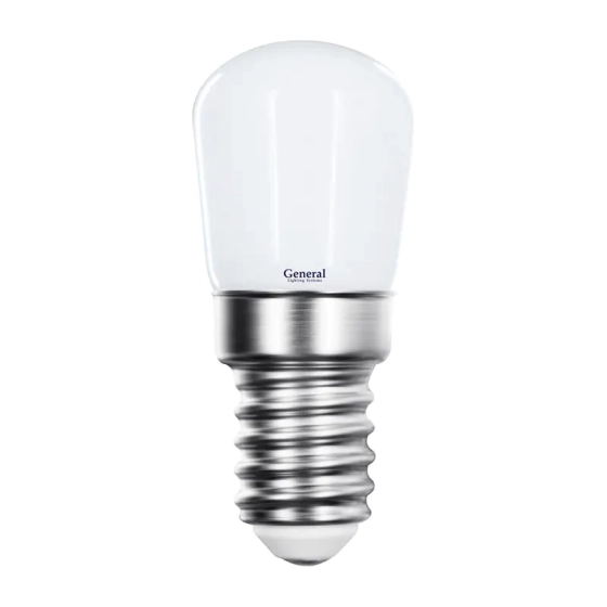 Лампа светодиодная General Lighting 7Вт Е14 4500К. Для холодильников. 661452. Китай.