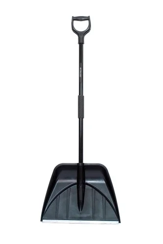 Лопата для уборки снега Профи 555х410 мм (черная)