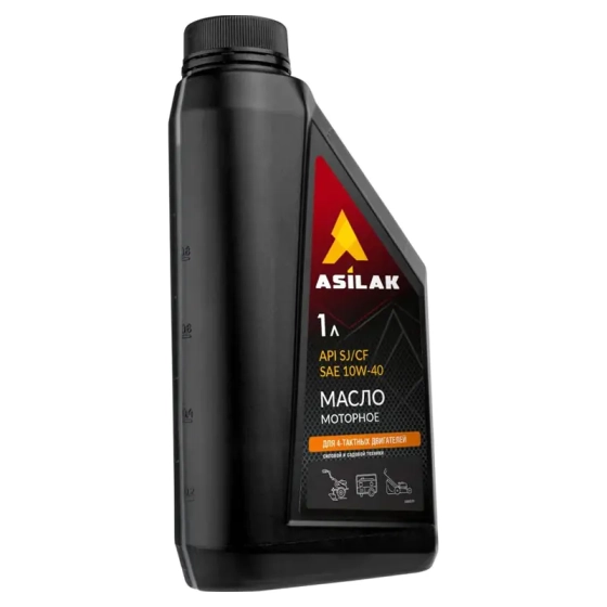 Масло для смазки пильных цепей ASILAK. ASX5010-4. 1 л. РФ.