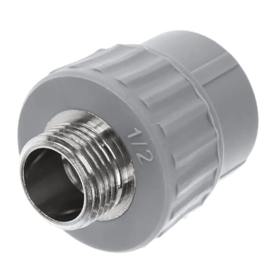 Муфта комбинированная с наружной резьбой 25х1/2" Valfex ПП