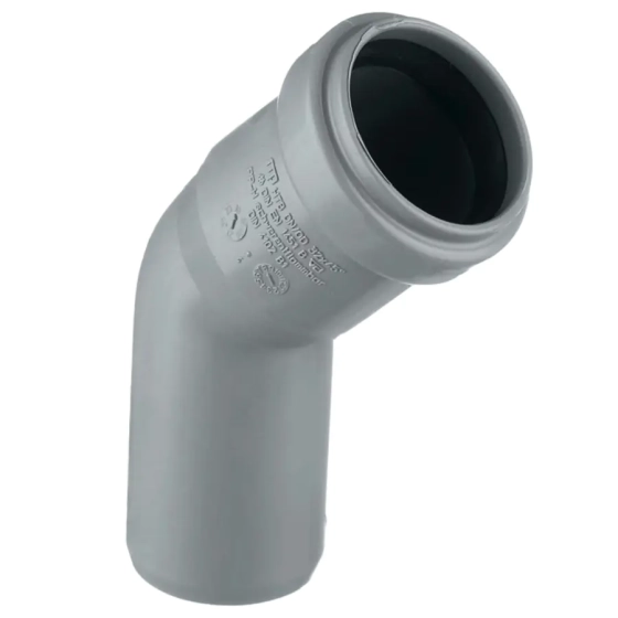 Отвод 45º для труб 32 мм Ostendorf HTВ