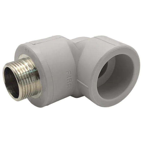 Отвод комбинированный с наружной резьбой 32х3/4" FIRAT ПП