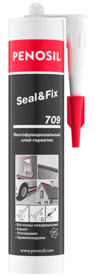 Клей-герметик Penosil Premium Seal&Fix 709 универсальный. Белый. 290 мл. Эстония.