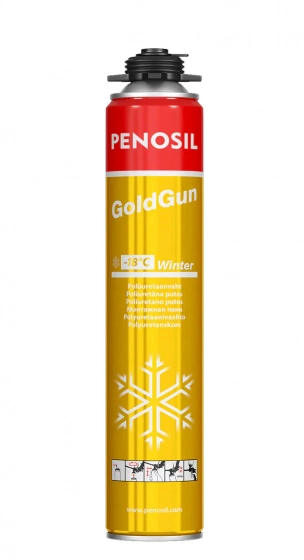 Пена Penosil GoldGun зимняя под пистолет 750 мл. РФ.