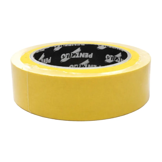 Лента малярная Pentrilo Spray Flash 30 мм х 45 м (желтая) 18071