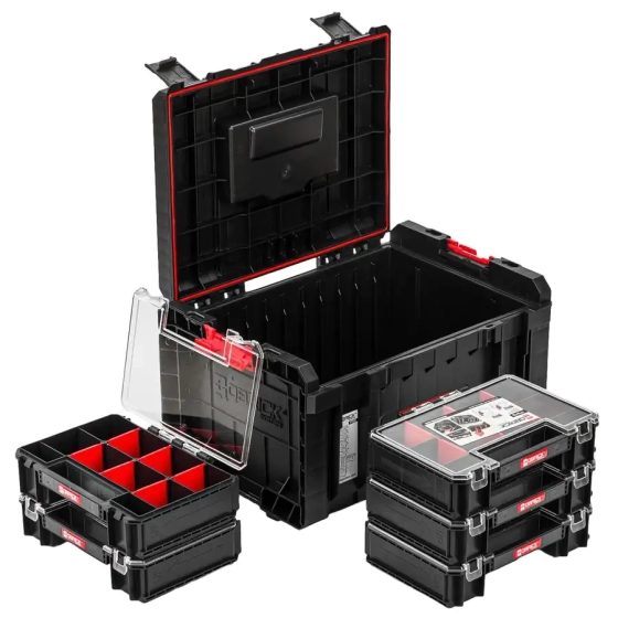 Ящик для инструментов Qbrick System PRO Toolbox + 5х PRO Organizer
