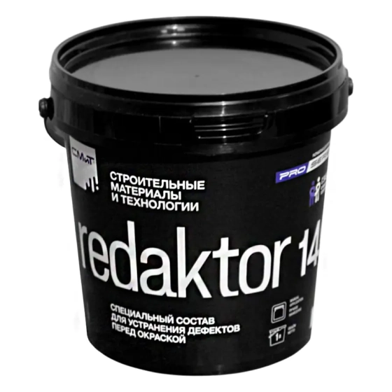 Состав для устранения дефектов перед окраской REDAKTOR 140, 1 л