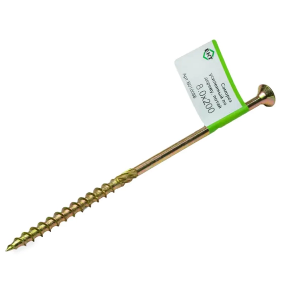 Саморез конструкционный 8х200 ЕКТ 1 шт