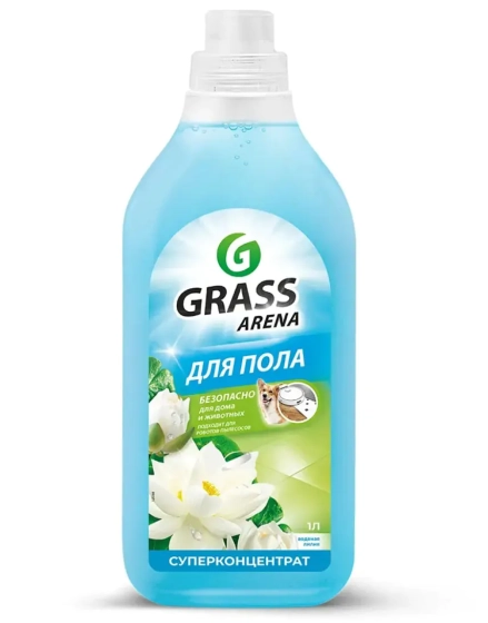 Средство для пола Grass с полирующим эффектом 1 л. РФ