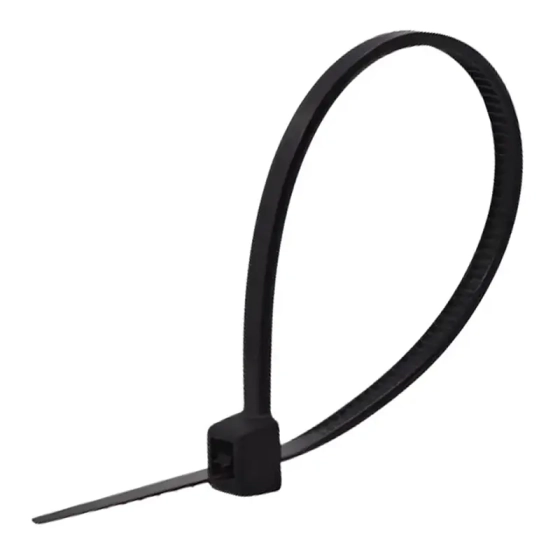 Хомут-стяжка нейлоновая КСС 150х4 мм, черная, 100 шт DEKRON (U4150B)