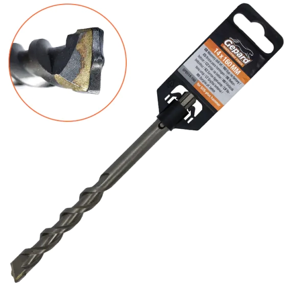 Сверло SDS-plus 14х100х160 мм Gepard GP0114-160
