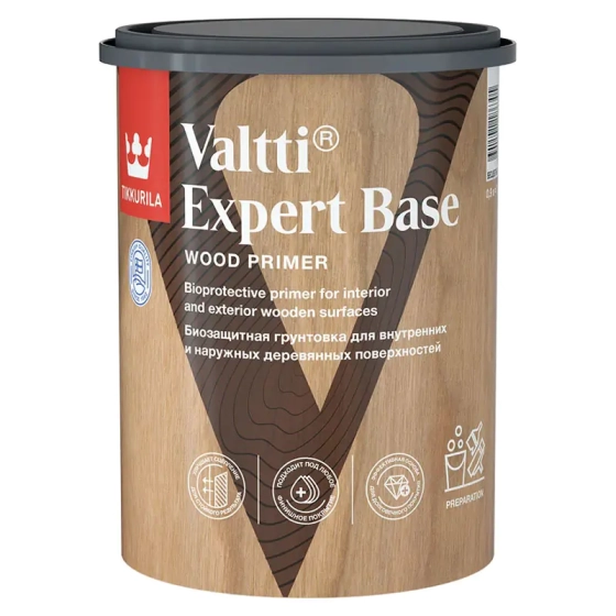 Антисептик грунтовочный TIKKURILA Valtti Expert Base 0,9 л. РФ.