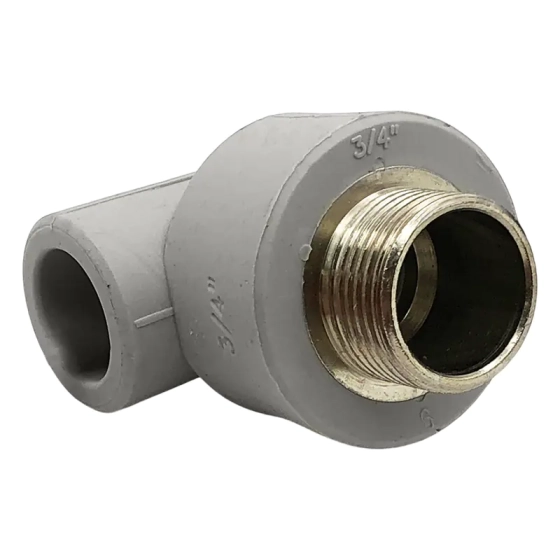 Тройник комбинированный с наружной резьбой 20х3/4" FIRAT ПП