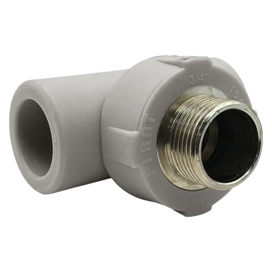 Тройник комбинированный с наружной резьбой 25х3/4" FIRAT ПП