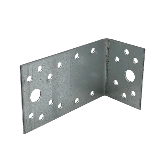 Крепежный уголок ассиметричный KUAS-55 55х50х90 мм (толщина 1,8-2 мм)