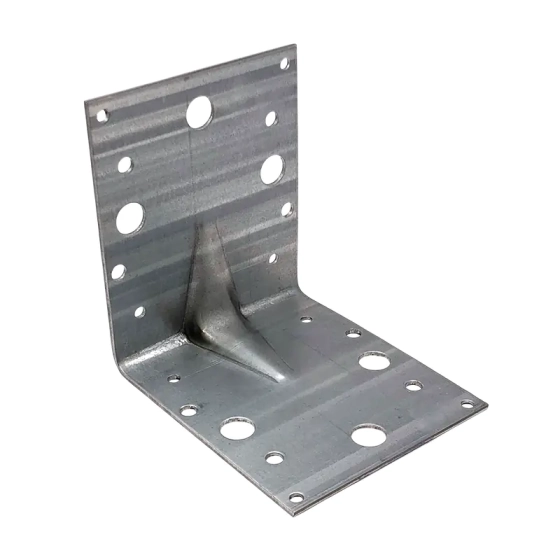 Крепежный уголок усиленный KUU 105х105х90 мм (толщина 1,8-2 мм)