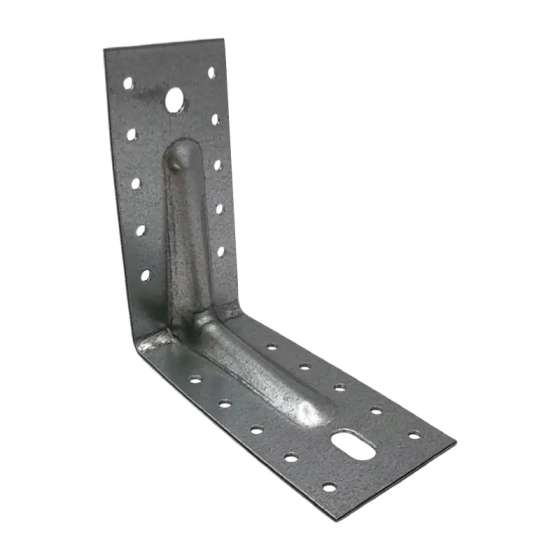 Крепежный уголок усиленный KUU 125х125х65 мм (толщина 1,8-2 мм)