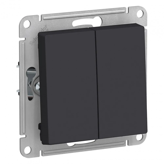 Выключатель двухкл. Schneider Electric AtlasDesign ATN001051. РФ.