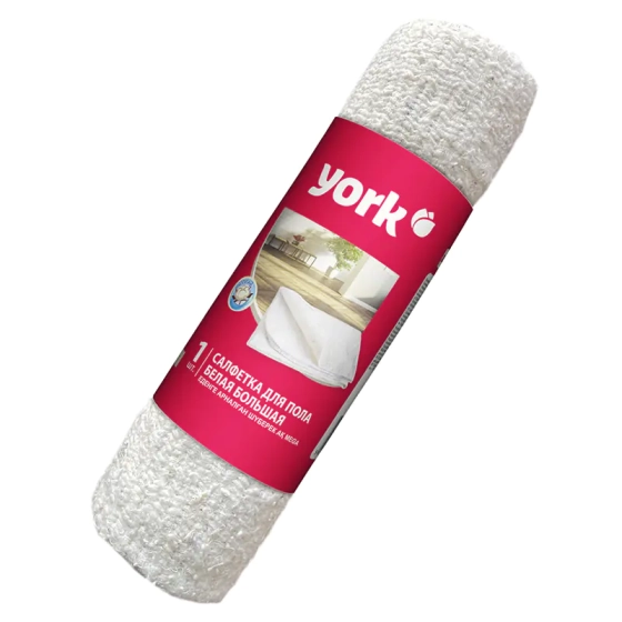 Тряпка для пола из хлопка 60х80 см (белая)