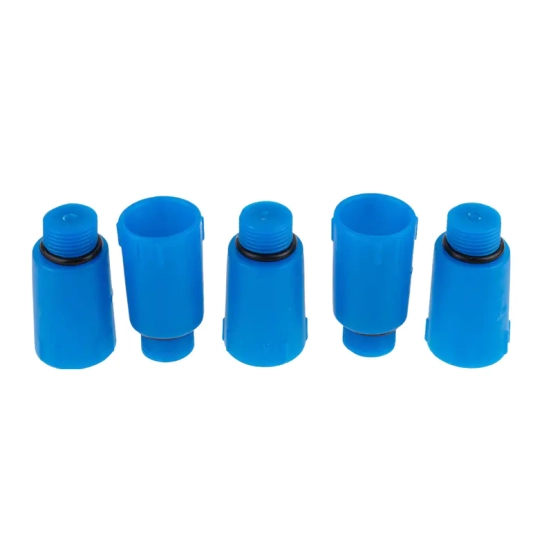 Заглушка ПП 1/2" НР синяя AV Engineering (5 шт, инд. уп.)