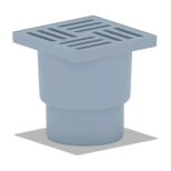 Трап для душа АНИ пласт вертикальный 105x105/110 (TA1210)