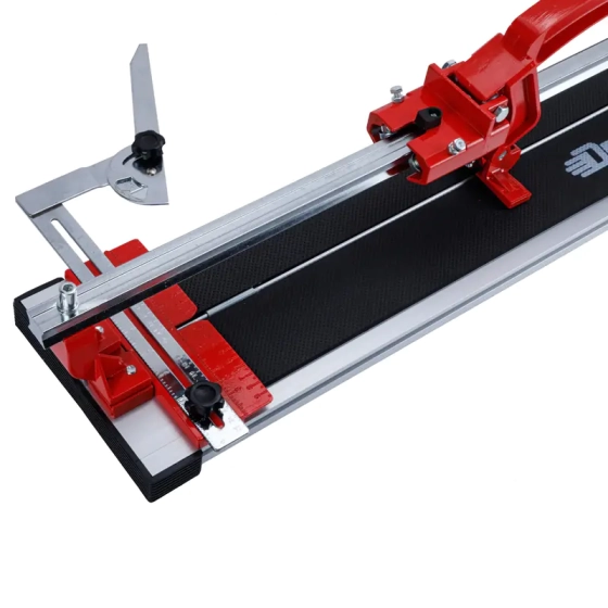 Плиткорез ручной рельсовый 900 мм, 6 подшипников, DERZHI (187691)