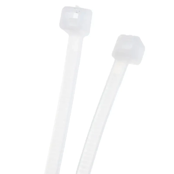 Хомут-стяжка нейлоновая 200х2,5 мм Navigator белый (100 шт)