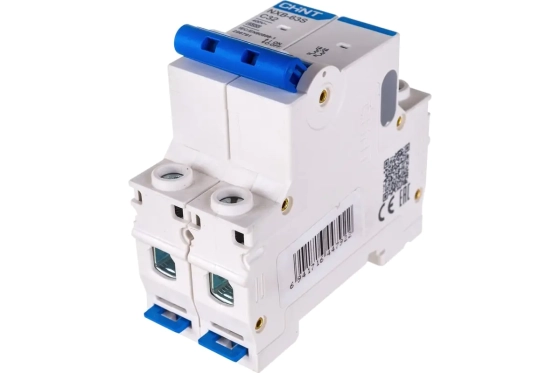 Автоматический выключатель CHINT NXB-63S 2P 32А 4,5kA тип C