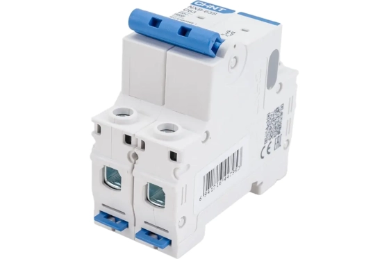 Автоматический выключатель CHINT NXB-63S 2P 63А 4,5kA тип C