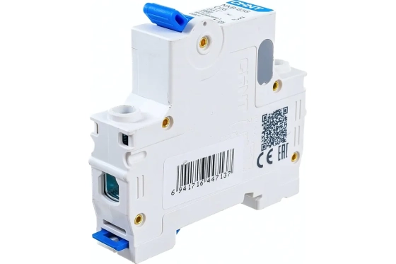 Автоматический выключатель CHINT NXB-63S 1P 25А 4,5kA тип C