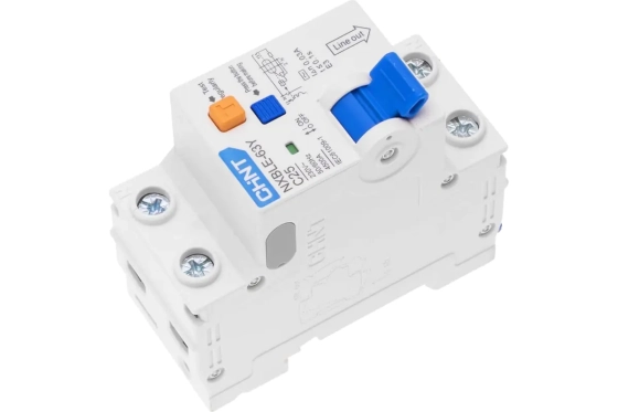 Дифавтомат CHINT NXBLE-63Y 4,5kA 1P+N C 25A/30mA тип AC