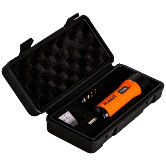 Отвертка динамометрическая регулируемая 1-6 Нм с битами RAGE (202600)