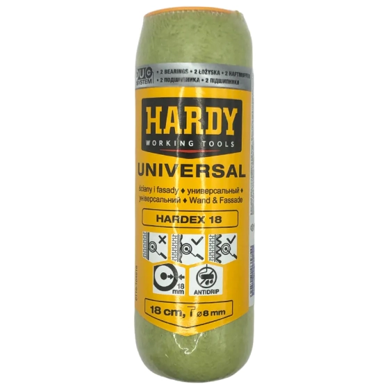 Валик малярный 18 см (ворс 18 мм) Hardy Hardex 0110-104818