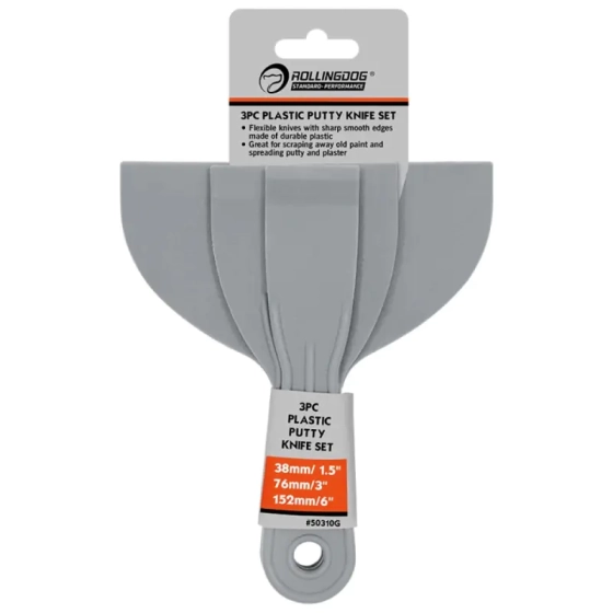 Набор пластиковых шпателей Rollingdog Standard (50310G)
