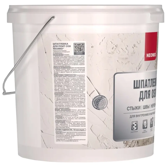 Шпатлевка NEOMID для плит OSB 7 кг