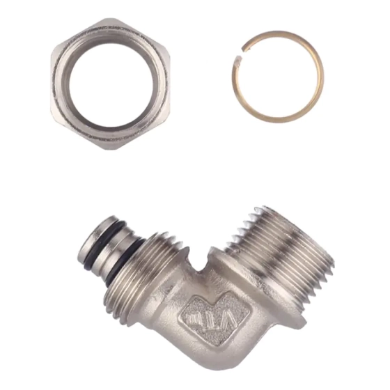 Угольник обжимной Valtec 16х1/2" НР