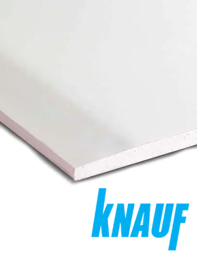 Гипсокартон KNAUF 9,5х1200х3000 мм. РБ.