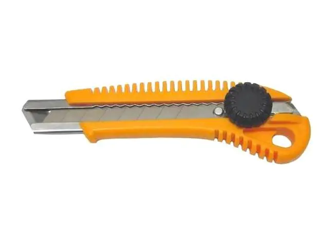 Нож малярный усиленный Hardy 18 мм. 0510-271800. Китай.
