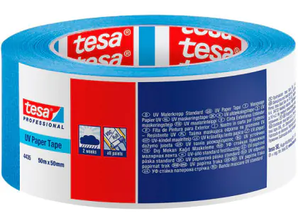 Лента малярная для наружных работ TESA UV 50м х 50мм. Германия.