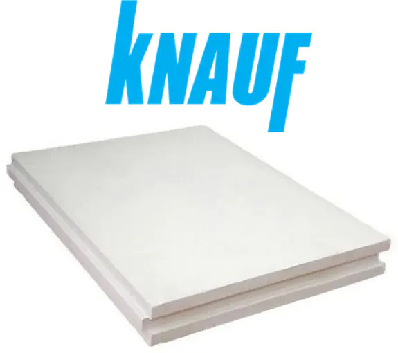 Гипсовая пазогребневая плита KNAUF. Размер 667х500х80 мм. РБ.