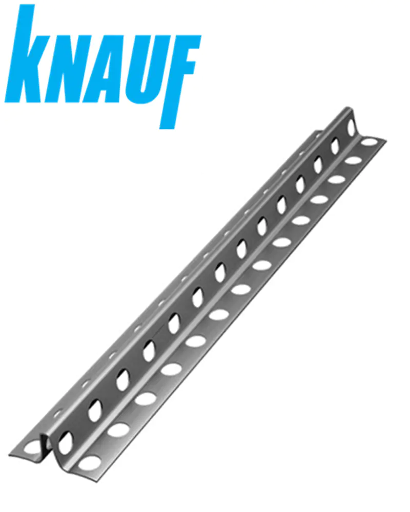 Маяк штукатурный KNAUF. Высота 6 мм. Длина 3 м. РФ.
