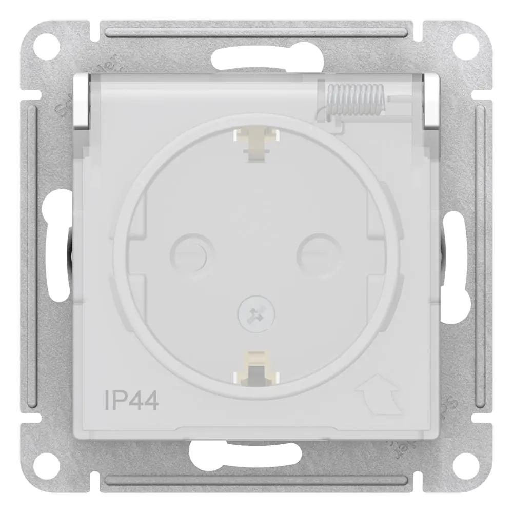 Розетка IP44 Schneider Electric AtlasDesign ATN440146 с/з. РФ.