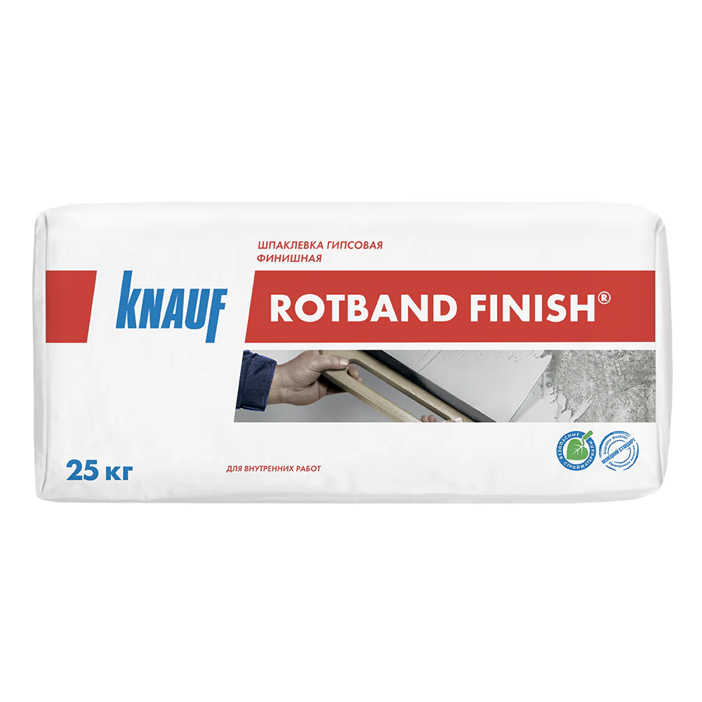 Шпаклевка гипсовая KNAUF Ротбанд Финиш. 25 кг. РФ.