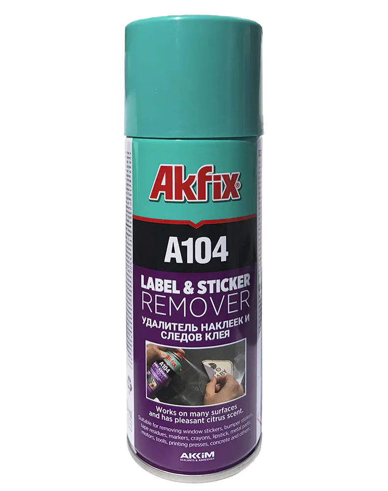 Очиститель наклеек Akfix A104 200 мл. Турция.